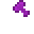 紫色蓝宝石斧头毛坯 (Raw Purple Sapphire Axe Head)
