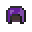 紫色混凝土头盔