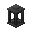 方形黑铁灯 (Black Iron Rectangle Lantern)