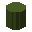 绿色混凝土圆支柱