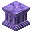 紫龙晶凹槽柱 (Charoite Fluted Column)