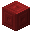 红混凝土錾制方块 (Red Concrete Carved Block)