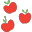 一堆苹果