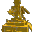 ゴッドライダーの黄金像(装飾品)