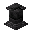Black Marble Bricks Pedestal (Black Marble Bricks Pedestal)