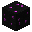 贫瘠黑花岗岩紫水晶矿石
