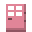 粉红象牙木门 (Pink Ivory Door)