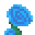 淡蓝色高神秘花 (Tall Mystical Light Blue Flower)