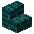 Colored Brick Dark Teal Blue Stairs (Colored Brick Dark Teal Blue Stairs)