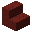 Diagonally Dotted Dark Brown Red Stairs