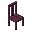 绯红木椅子