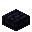 Runed Obsidian Brick Slab