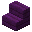 紫色木楼梯