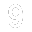 白色"9"字符 (White No.9 Line)