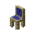 Blue Cushioned Birch Chair