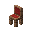 Red Cushioned Jungle Chair