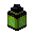 Lime Obsidian Lantern