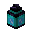 黑曜石灯笼（青色） (Cyan Obsidian Lantern)