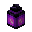 黑曜石灯笼（紫色）