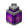 Purple Smooth Stone Lantern