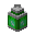 Green Smooth Stone Lantern