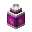 石英灯笼（品红色） (Magenta Quartz Lantern)