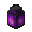 Purple Blackstone Lantern