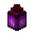 Purple Red Nether Brick Lantern