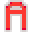 Letter A Neon - Red