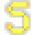 Letter S Neon - Yellow
