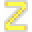 Letter Z Neon - Yellow