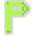 Letter P Neon - Green