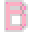 Letter B Neon - Pink