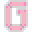 Letter G Neon - Pink