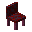 绯红木椅