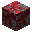 红色氟石矿石块