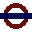 London Underground Roundel (2x2 Even)