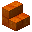 橙色混凝土砖楼梯 (Orange Concrete Brick Stairs)