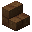 棕色混凝土砖楼梯 (Brown Concrete Brick Stairs)