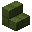 绿色混凝土砖楼梯 (Green Concrete Brick Stairs)