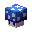 蓝色蘑菇夜灯