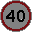 限速:40km/h (Speed Limit:40km/h)