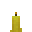 黄色油脂蜡烛 (Yellow Tallow Candle)