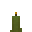 绿色油脂蜡烛 (Green Tallow Candle)