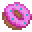 火龙果甜甜圈 (pitaya doughnut)