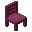 绯红木长椅