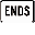 Ends Sign
