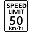 50 km/h Sign