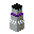 Purple Snowman Block