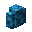磨制淡蓝色棱彩岩墙 (Light Blue Polished Prismatic Stone Wall)